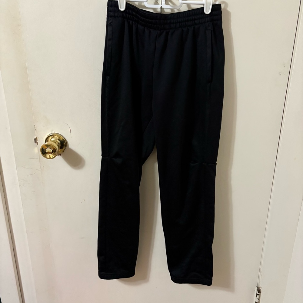 5/$25 Old Navy black Pull on Techie Fleece Go-Dry Boys Pants X-large 12